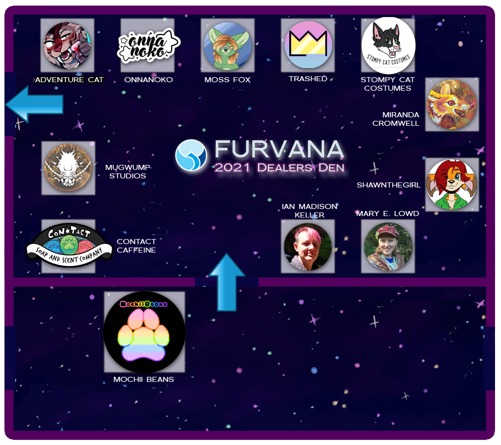 Furvana 2021 Dealers Den map